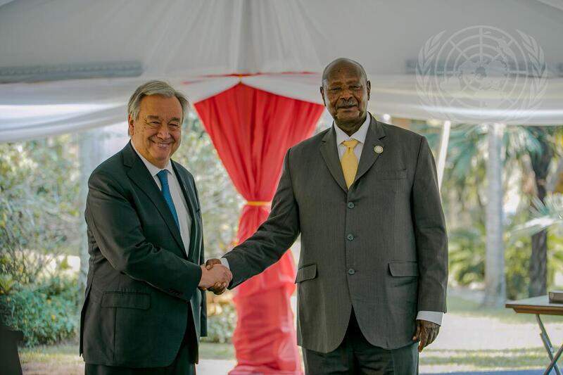 Secretary-General Meets with President of  Uganda