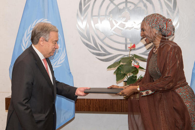 New Permanent Observer of African Union Presents Credentials
