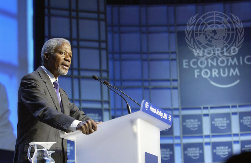 Secretary-General Visits Davos, Switzerland