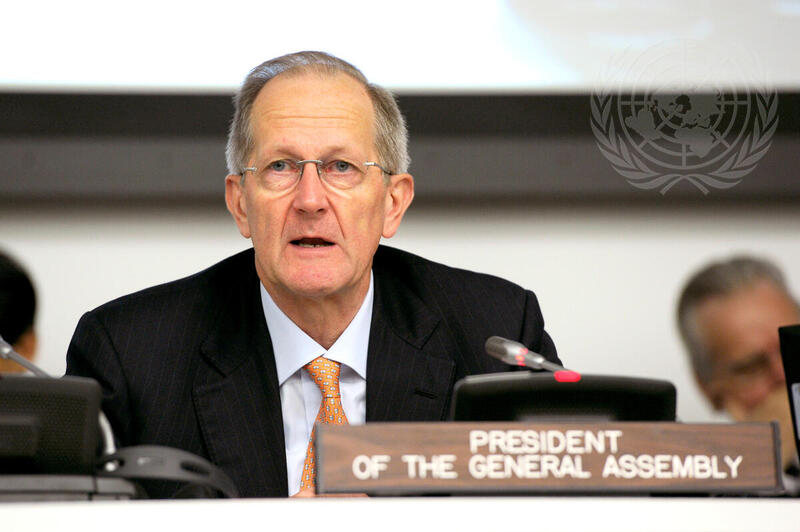 General Assembly President Addresses High-level Meeting on Disarmament