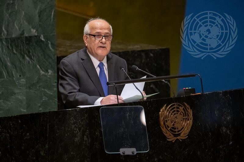 General Assembly Adopts Resolution Determining Palestine Qualified For ...