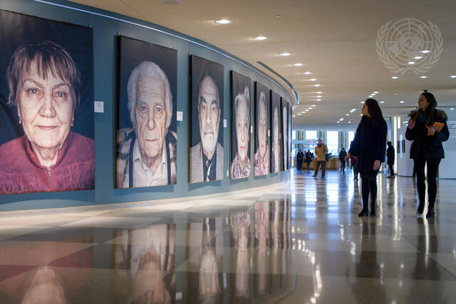 Survivors, Victims and Perpetrators Exhibit at UNHQ