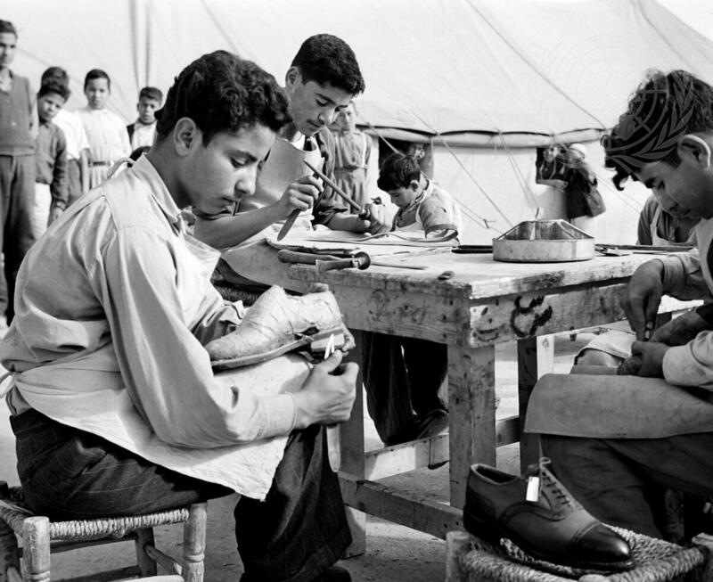 Palestine Refugees, Middle East, 1951