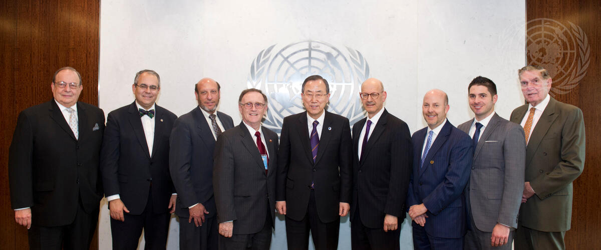 United Nations Photo - Leaders of B'nai B'rith International