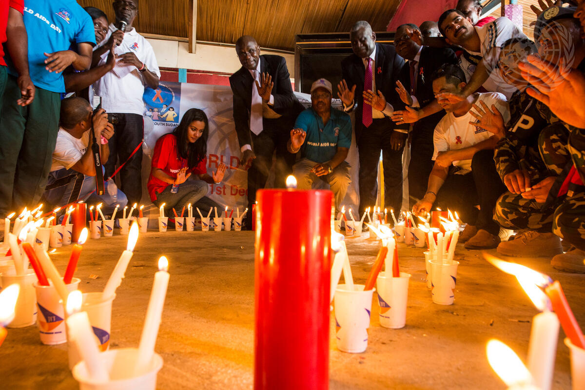 United Nations Photo - UNMISS Commemorates World Aids Day