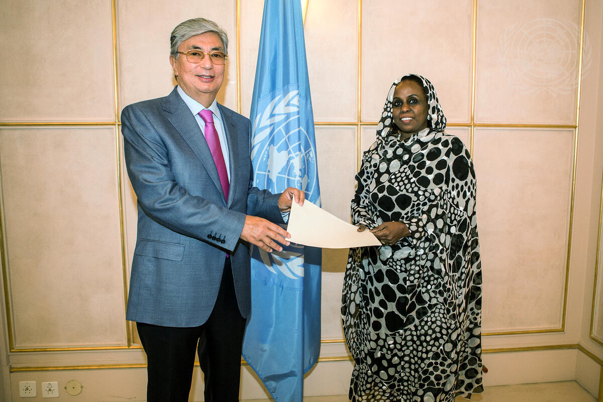 United Nations Photo - Presentation of Credentials by Sudan